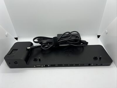 HP 2013 UltraSlim Docking Station D9Y32AA#ABA w/Adapter