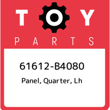 Panel Toyota 61612-B4080, cuarto, lh 61612B4080, pieza original nueva OEM