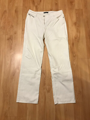 Schöne weiße Bianca Hose Gr. 44 