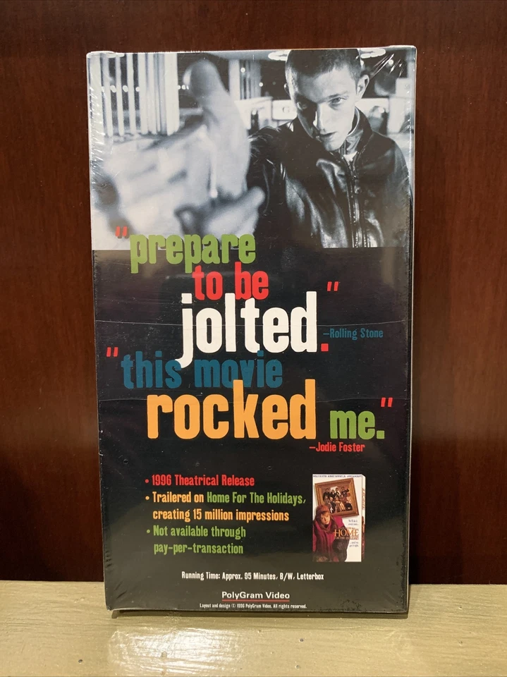 Hate (VHS, 1996) The original movie Screener Sealed JODIE FOSTER PolyGram RARE - Image 2 of 4