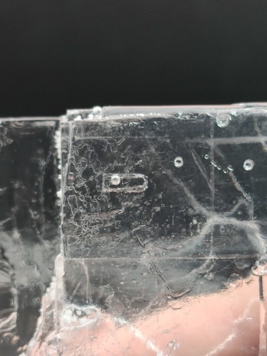 Halite crystal with water inside, enhydro halite 530 g. - Bakhmut field, Ukraine - Picture 11 of 11