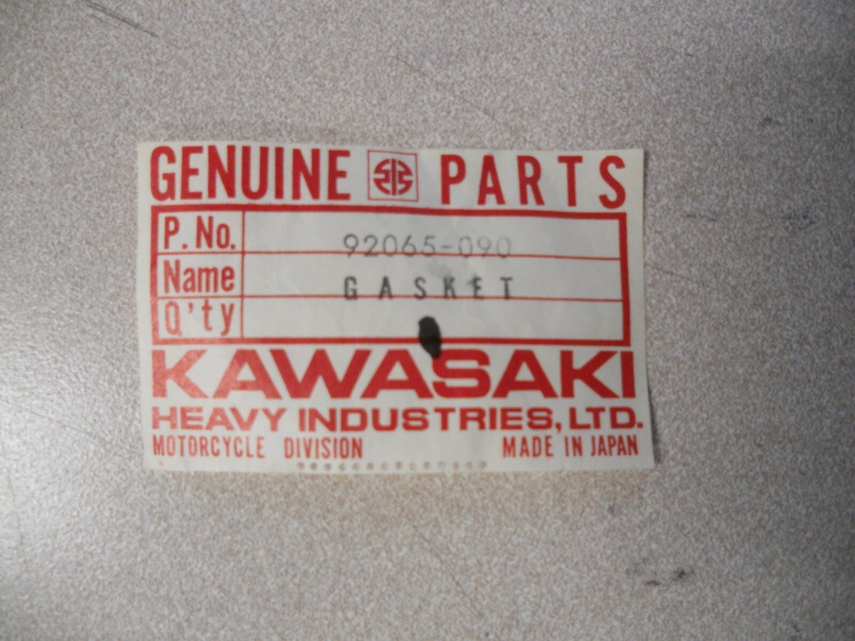NOS Kawasaki OEM Gasket 73-75 F11 69-75 H1 74-79 KX125 71-75 MT1