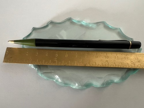 🔴 MONTBLANC matita meccanica 22 matita con mine nera verde scrive vintage 1940 - Imagen 10 de 13