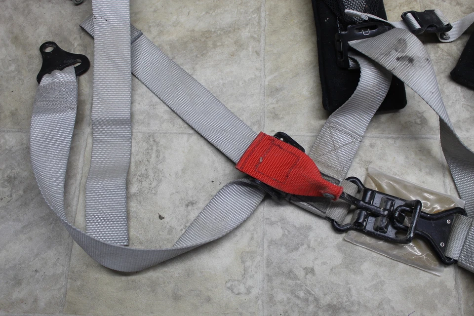 Cinturón de seguridad Polaris Rzr 900 S 2016 gris arnés de 5 puntos leer descripción Foto 4 de 4