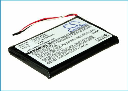 Batteria Sostitutiva Garmin Batteria Compatibile Per Navigatori Garmin Nuvi 2460LMT, 2595LM, 2660LMT - 1200 MAh, Li-Polymer Batteria Garmin Nuvi