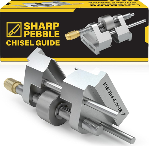 Sharp Pebble Honing Guide - Chisel & Plane Sharpening Jig - Fits Chisels 0.25' t - Picture 12 of 12