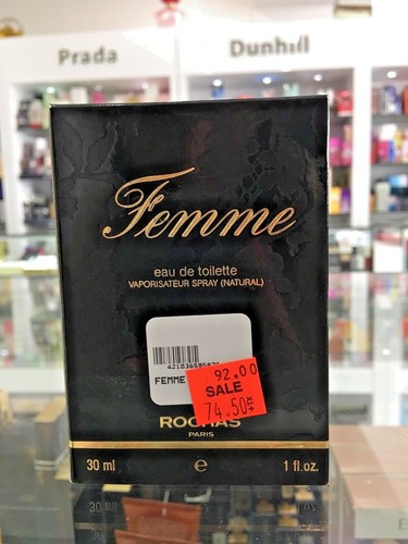 FEMME EDT NATURAL SPRAY 30 ML BY ROCHAS (CLASSIC) - Picture 3 of 4