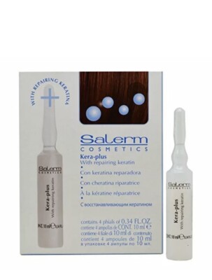 Salerm Kera-plus with Repairing Keratin 4 Phials 