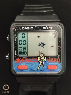 Casio Game Watch [ GH-17 - Space Hero ], rare. | eBay