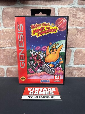 ToeJam & Earl in Panic on Funkotron SEGA GENESIS CiB