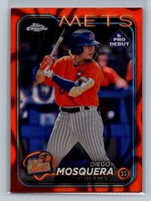 2024 Topps Pro Debut Diego Mosquera Chrome Orange Lava /25