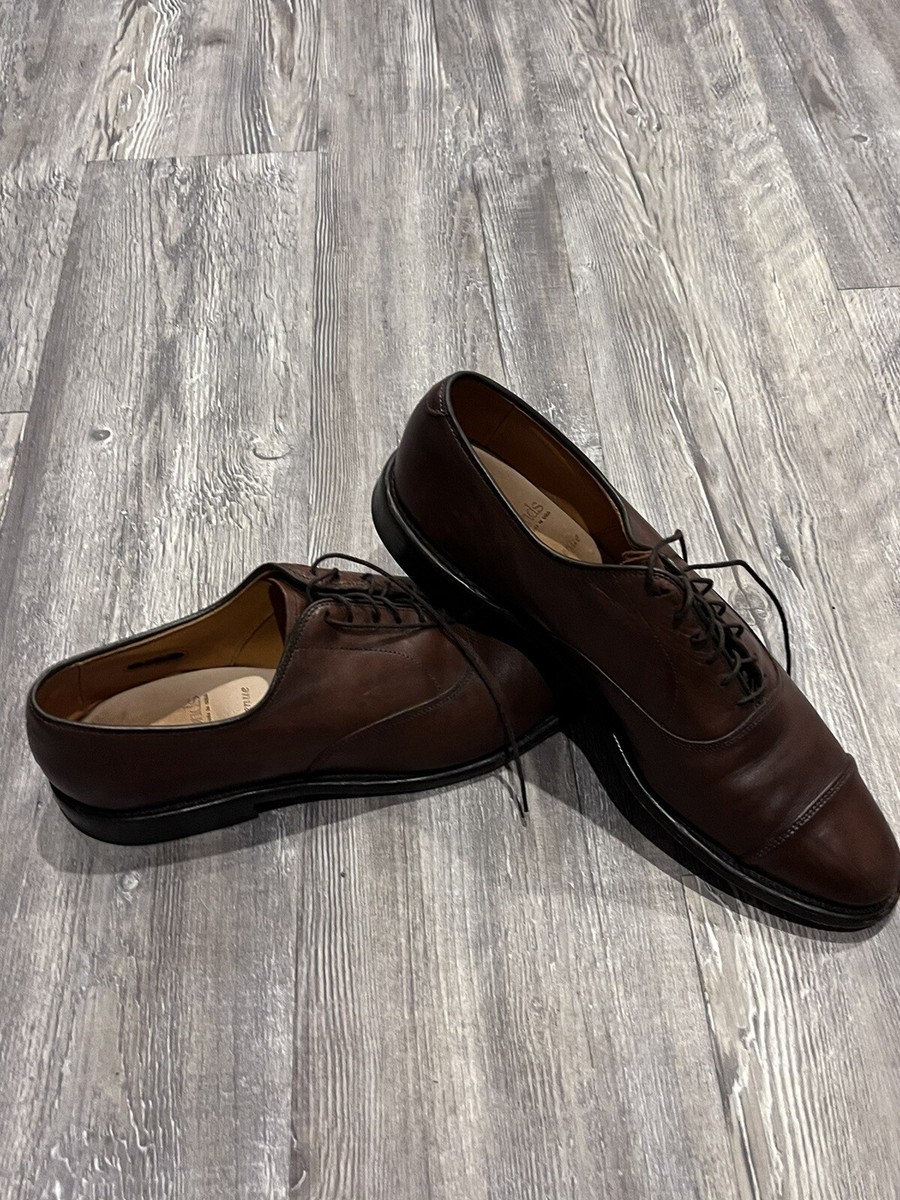 ALLEN EDMONDS PARK AVENUE Brown Leather Men display picture 3