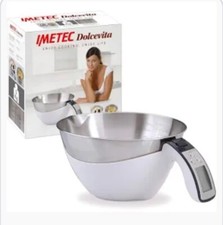 Imetec Dolcevita ES4 Bilancia Elettronica da Cucina, Pesa Solidi e Liquidi, Cont
