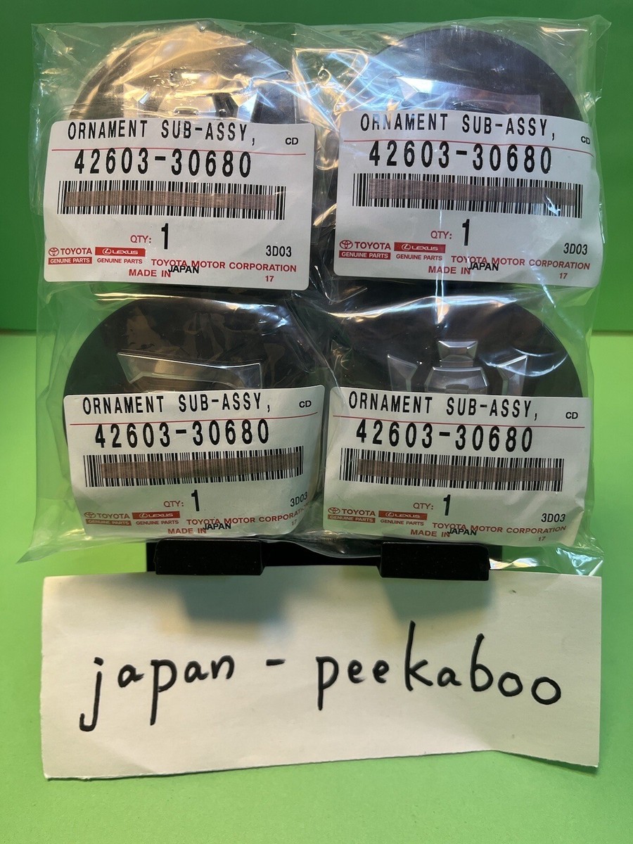 VOLTAGE CDボックス 2個セット Center Cap Set of 4 for TOYOTA genuine 220-based genuine wheel for