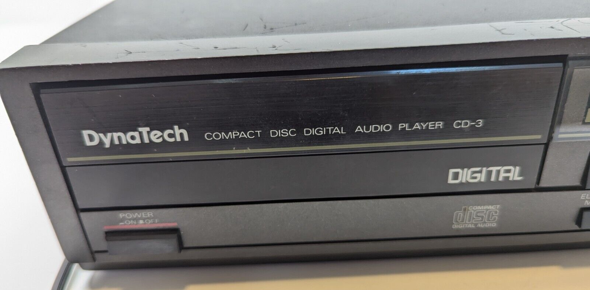 ＣＤ 「ウアクチ」3rd Rare 1986 DynaTech CD-3 Compact Disc Digital Audio CD Player