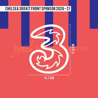 Sponsorship Three Chelsea Kit Three Mobile Chelsea FC 3rd 2020