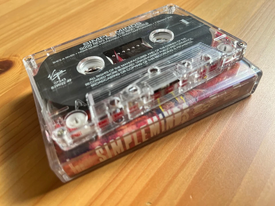 Simple Minds Good News from the Next World Rock 90s Cassette Tape (EMI 1995) - Image 3 of 3