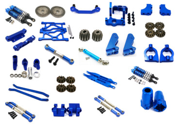 Alloy Upgraded Parts For RC 1-10 VRX Octane VETTA Karoo FTX Outlaw D-Blue