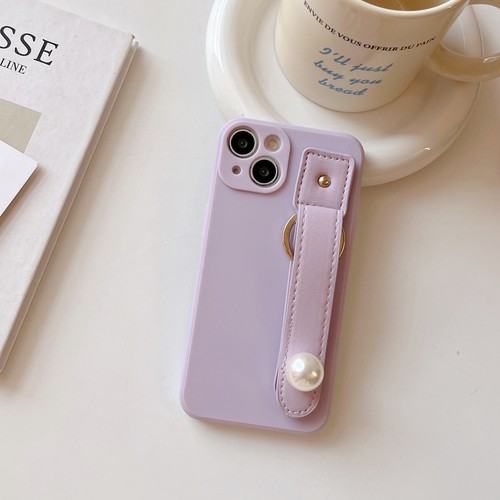 For iPhone 14 Pro Max 13 12 11 Phone Case Pearl Leather chain Shockproof Cover - Picture 12 of 14