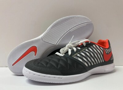 NIKE LUNAR GATO 2 IC ANTHRACITE INFRARED 580456-061 SOCCER INDOOR SIZE 12.5