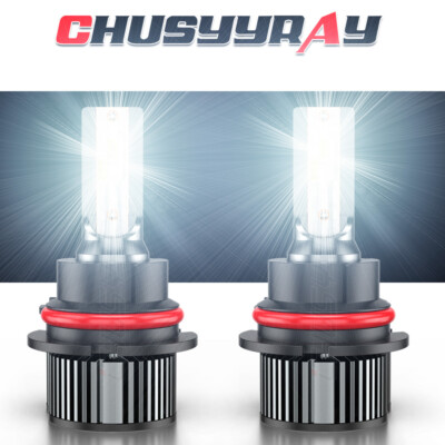 Fit Ford Focus 2005 2006 2007 LED Headlight Kit 9007 HB5 6500K White Hi-Lo Bulbs