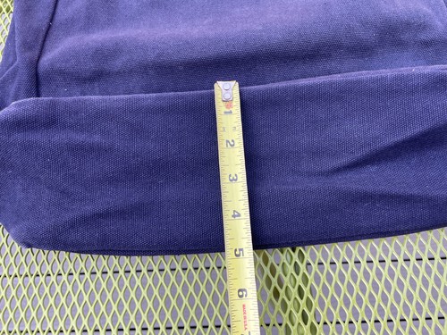 BORSA DA BARCA NUOVA CON ETICHETTE BEN SHERMAN NAUTICA ROSSA BIANCA E BLU NAVY PENDOLARE TRACOLLA - Foto 21 di 22