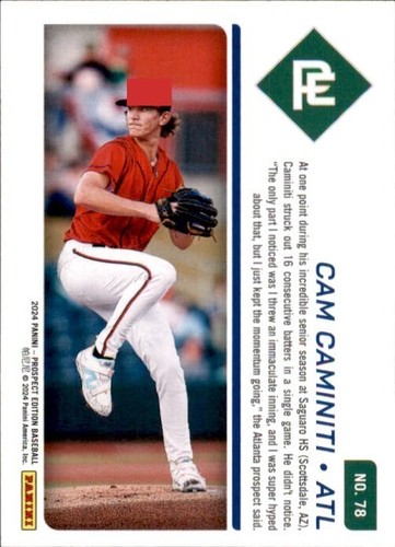 2024 Panini Prospect Edition Baseball Singles Choose Yours Rookies Skenes More! - Picture 33 of 89