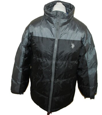 US POLO ASSN herren puffer winter jacke mantel  Gr  M outdoor fleece