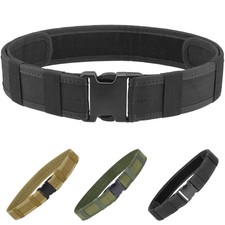 Tactical Belts Army Style Combat Quick Release Belt Men Military Waistband Strap