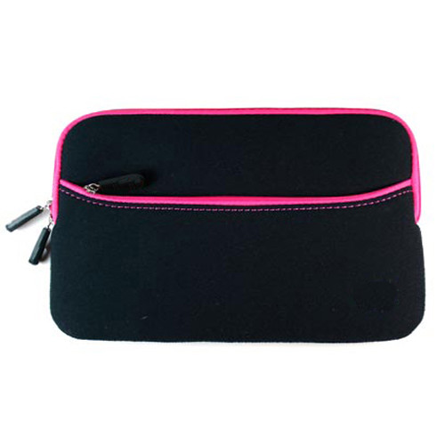Funda protectora con cremallera de neopreno de 7,0 pulgadas para Samsung Galaxy Tab 4,0 pulgadas, rosa caliente - Imagen 1 de 3