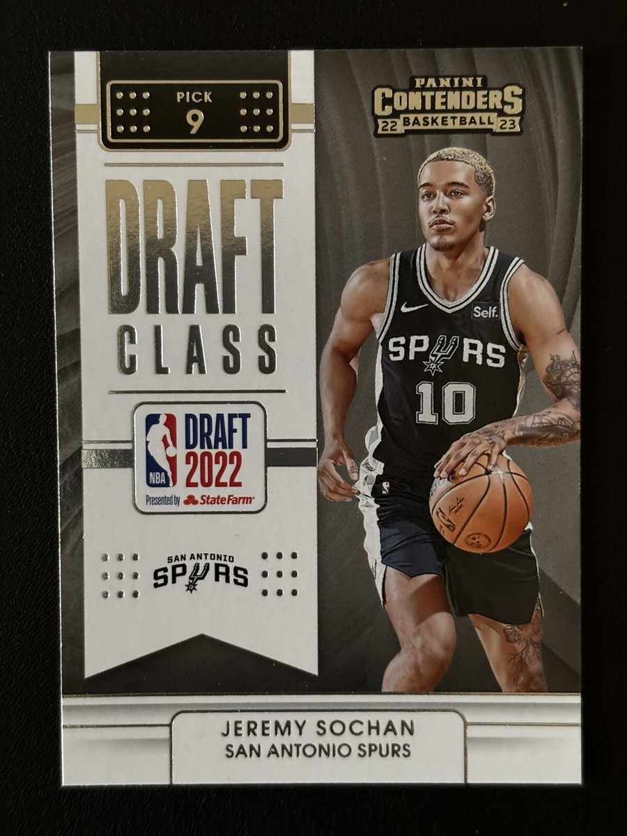 激レア!】Jeremy Sochan RC 2022-23 Panini Donruss SSP 直筆サイン