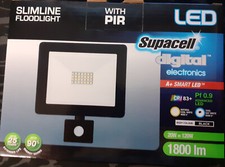 Floodlight Slimline with PIR. See photo's for full details.