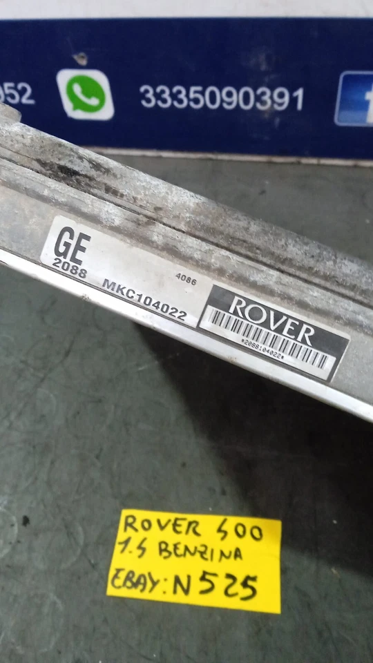 Centralina Motore Rover 400 1.4 Benzina - Immagine 2 di 2