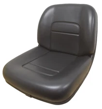 John Deere High Back Skid Steer Seat Black 70 125 240 7775 & 8875