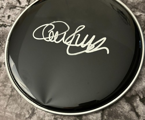 GFA Anthrax Band Drummer * CHARLIE BENANTE * Signed 10" Drumhead COA - Picture 4 of 4
