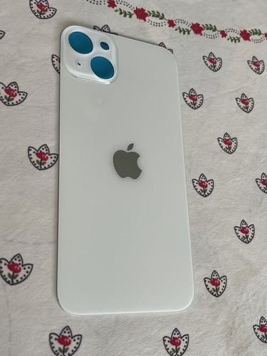 Vitre Arrière Pour IPhone 11 Blanc Grand Trou - Pièce De Remplacement Neuve, Générique