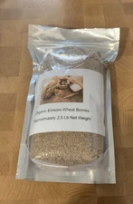 Organic Einkorn Wheat Berries 2.5lbs
