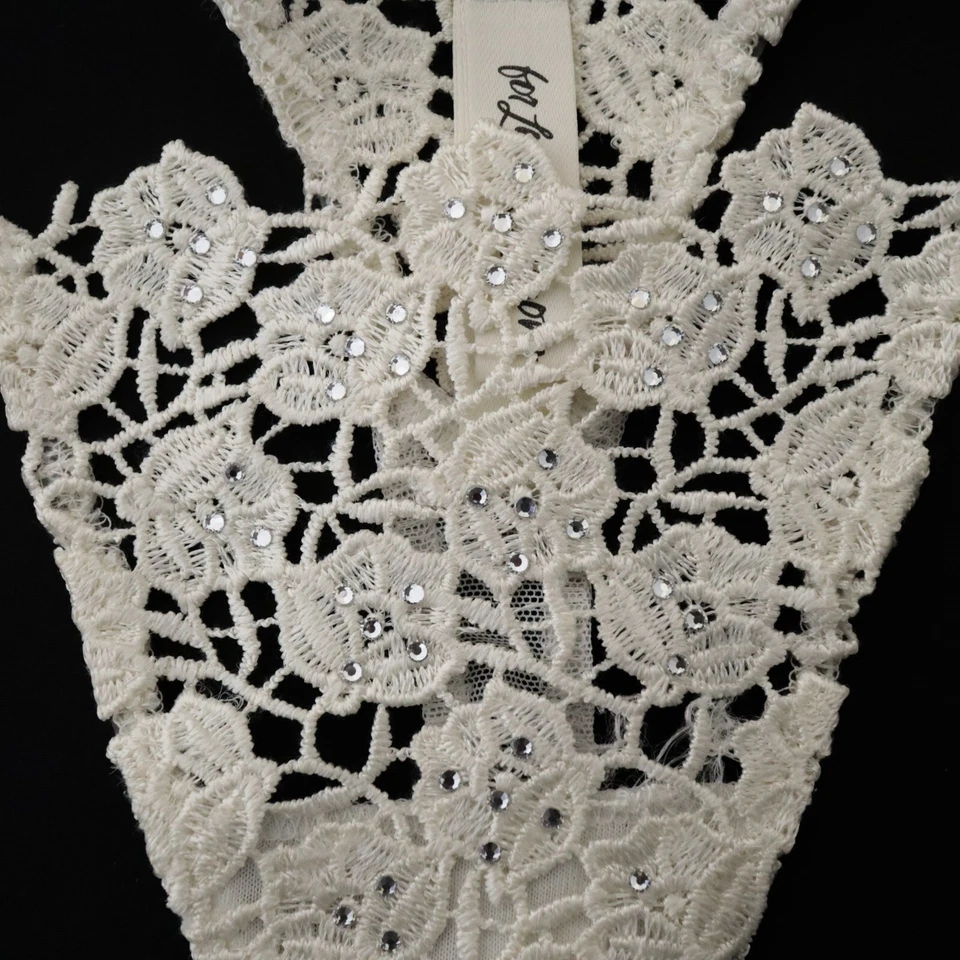 NUEVO For Love & Lemons VS Twinkle Rose Encaje Tanga Tanga Panty XXS XXSMALL Foto 2 de 4