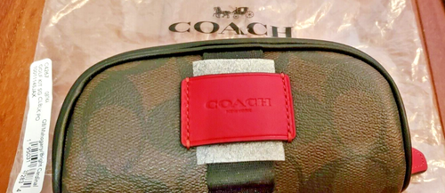 $150 New COACH Golf kit 3 balls 2 wooden tees metal divot Mahogany CardinalC4267 - Picture 4 of 11