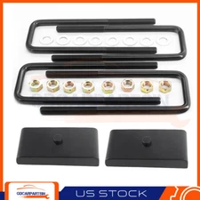 (2) Leveling Kit Lift Rear 1" Fits GMC Sierra Chevrolet Silverado 1500 1999-2020