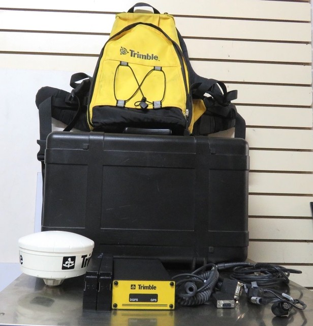 Trimble DGPS GPS Receiver V1.70 P/N 4609011 W/Antenna and case eBay