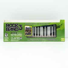 Xbox 360 Rock Band 3 Wireless Keyboard New Sealed W/ Strap - No Game- Microsoft