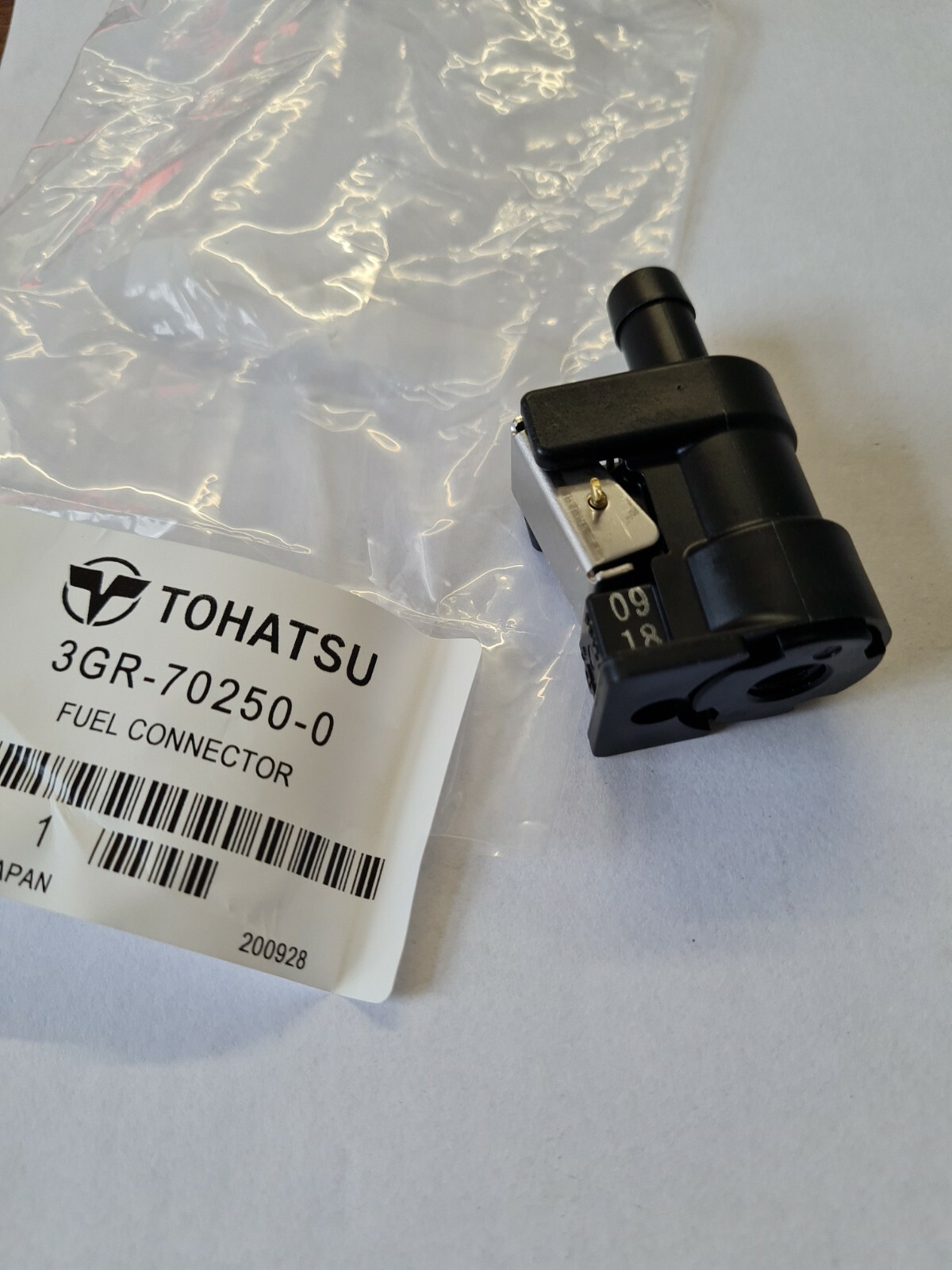 Genuine Tohatsu Outboard Engine End Fuel Connector 4Stroke 3GR702500