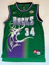 Nike Harley Davidson Giannis Antetokounmpo #34 NBA Trikot Milwaukee Bucks RAR