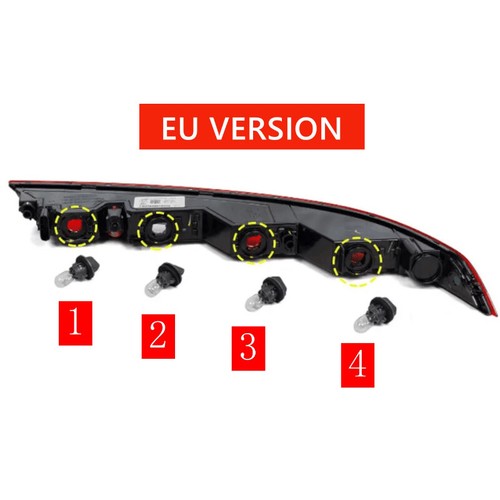 FOR AUDI Q5 2017-2021 REAR FOG TAIL LIGHT LAMP IN BUMPER DRIVER SIDE RIGHT SIDE - Picture 11 of 11