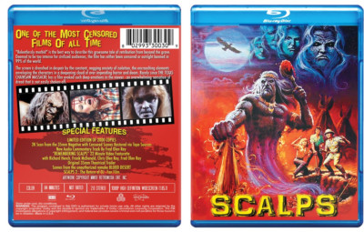 SCALPS Blu Ray NEW HORROR AND DOOM HAPPY HALLOWEEN GLOBAL SHIPPING