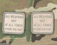 DAESH BASHER SFG GREEN BERETS JTF URBAN WARFARE vêlkrö 2" 2-TAB: All Weapon Hot