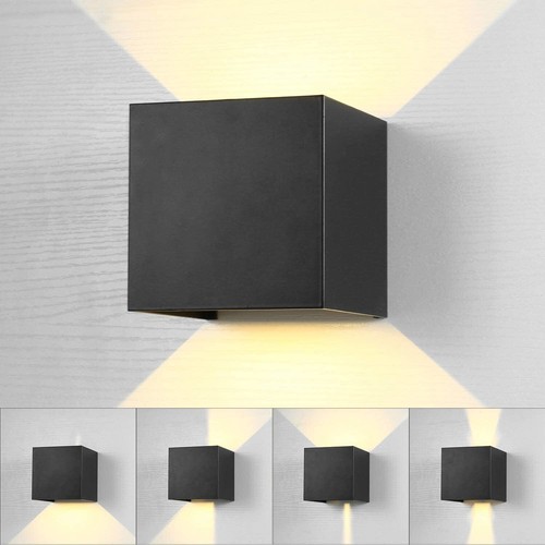 Cube 7W LED Außenleuchte mit Bewegungsmelder Wandleuchte Wandlampe Treppenhaus - Bild 38 von 41