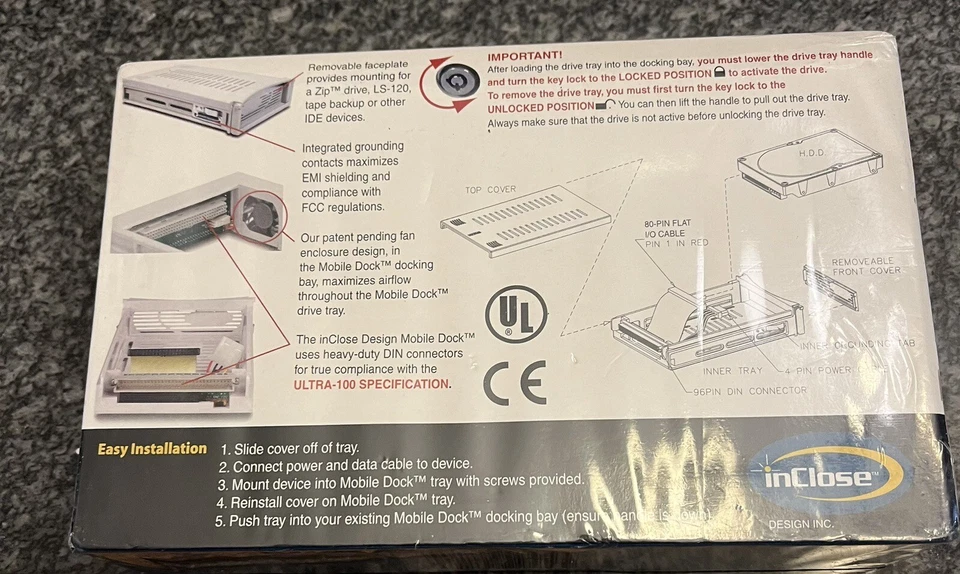 Mobile Dock P-96I-T Drive Tray For PMD-96i-IDE Ultra 100 Mobile Dock Enclosure - Image 2 of 3