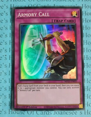 Waffenstättenruf MP21-DE031 Super Rare Yu-Gi-Oh Karte 1. Auflage Neu
